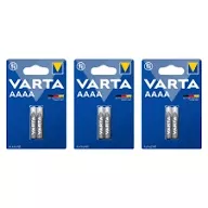 3 KART (6 ADET) Varta AAAA MİNİ 4061 LR8D425 1.5V ALKALİN PİL