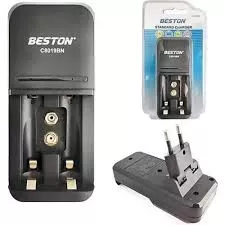 Beston BST-C8019BN 9V AA-AAA 3’lü Pil Şarj Aleti