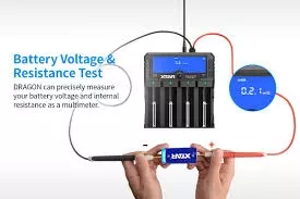 XTAR Dragon VP4 Plus 4 Bölmeli Dijital Pil Şarj Cihazı