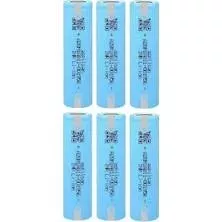 6 ADET Aspilsan A28 Başlıksız Puntalı 3.7V 2900MAH 25A