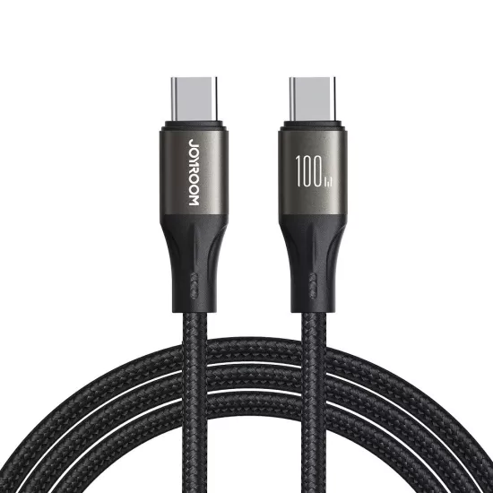JOYROOM S-A25 100W TYPE C-TYPE C CABLE 1.2M BLCK