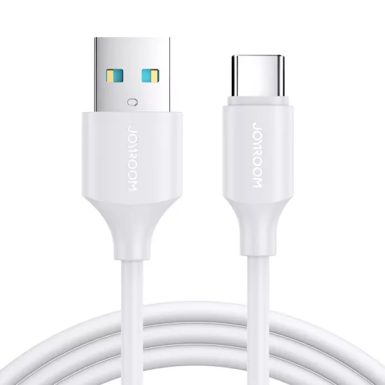 JOYROOM S-A9 3A FAST CHARG.CABLE USB - C 1M WHITE