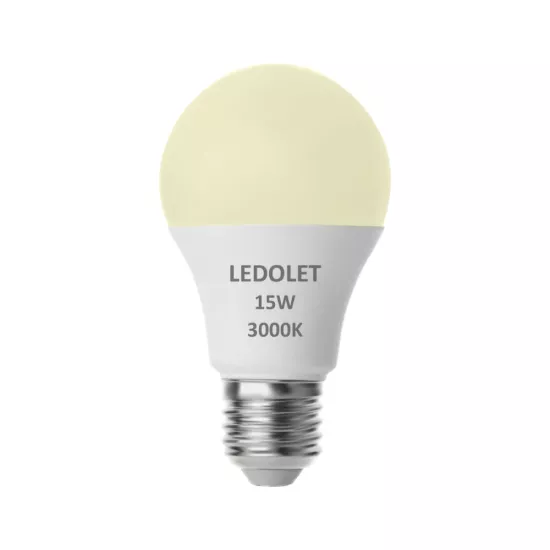 LEDOLET 15W SARI LED AMPUL