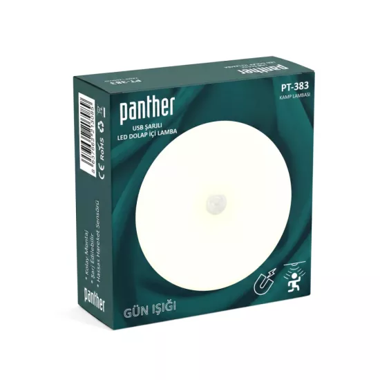 PANTHER PT-383 USB ŞARJLI DOLAP İÇİ LAMBA