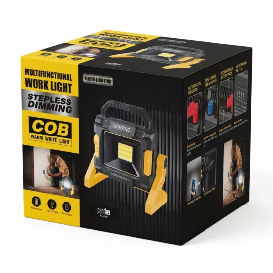 PANTHER PT-400W USB ŞARJLI KAMP LAMBASI