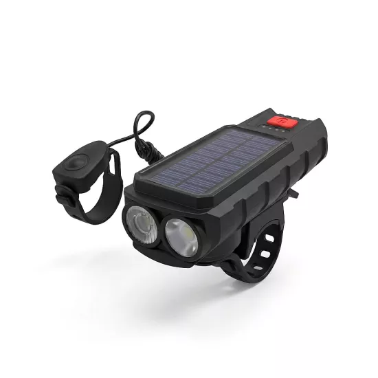 PANTHER PT-6020 USB ŞARJLI SOLAR BİSİKLET FENERİ