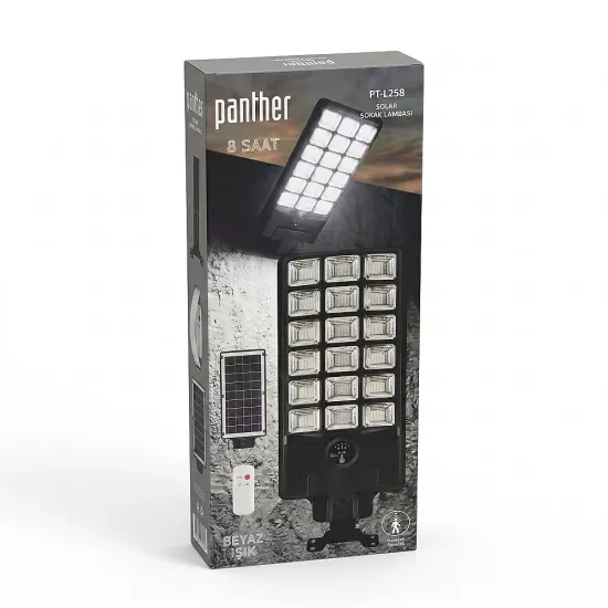 PANTHER PT-L258 SOLAR LED SOKAK LAMBASI