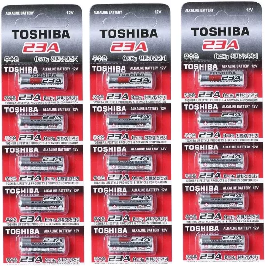 3 KART 5.li Toshiba 23A Bp Alkalin Pil 5’li