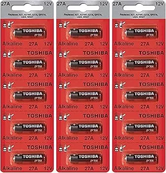 3 KART 5.Lİ Toshiba 27A Bp Alkalin Pil 5’li