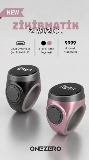 ZİKİRMATİK YÜZÜK YENİ MODEL -ZR1201