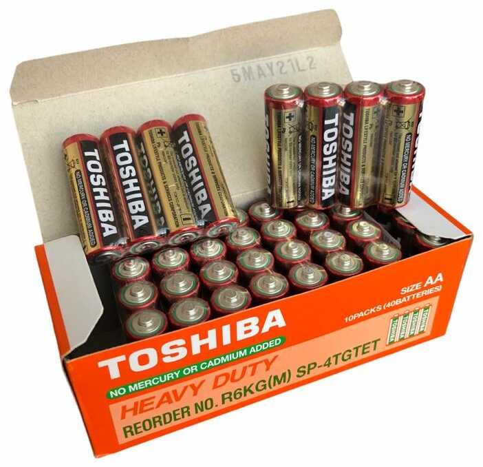 Toshiba AA Kalem Pil 40 Adet