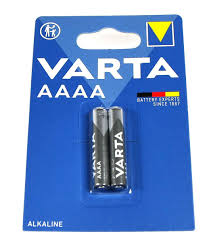  2.li Varta 4/Aaaa Tablet Ve Yüzey Kalemleri Uyumlu Ince Alkaline Kalem Pil 2 Li