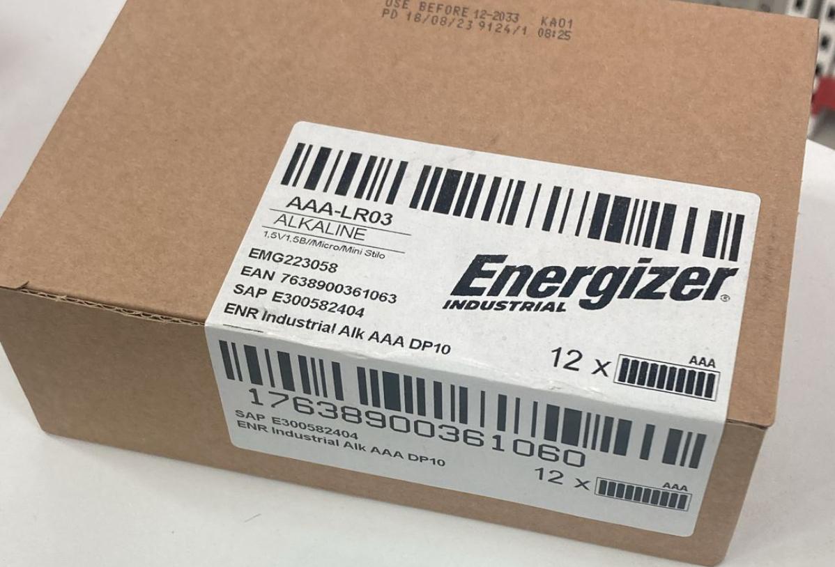 Energizer Endüstriyel Alkalin Aaa İnce Kalem Pil 10lu 12 Kart